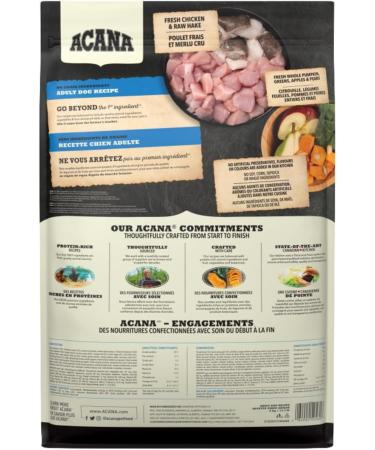 Acana Adult Dog Recipe 11.4kg (25 Pound) - Buy Online on GoSupps.com