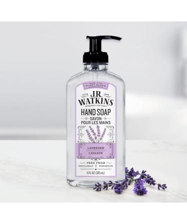 J.R. Watkins Natural Home Care Hand Soap - Lavender Scent | 11 Oz - Eco-Friendly & Soothing Cleanser for International Shipping - Buy Online on GoSupps.com