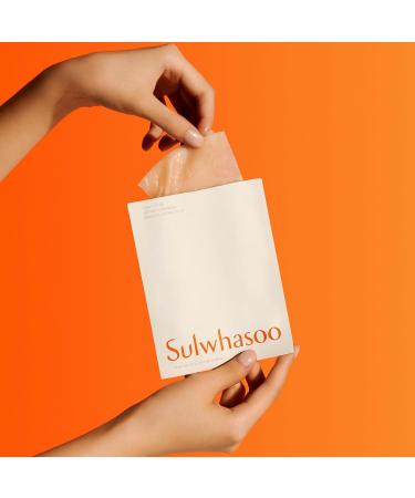 Sulwhasoo First Care Activating Sheet Mask - Hydrating Korean Mask for Dry Skin Strengthens Skin Barrier Reduces Fine Lines & Wrinkles Boosts with Vitamin C - Buy Online on GoSupps.com