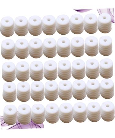 Gatuida Elastic 500pcs Butt Connector Non-Slip Face Mask Lanyard Adjustment Buckle - White Snap Fastener 1x0.6CM - Buy Online on GoSupps.com