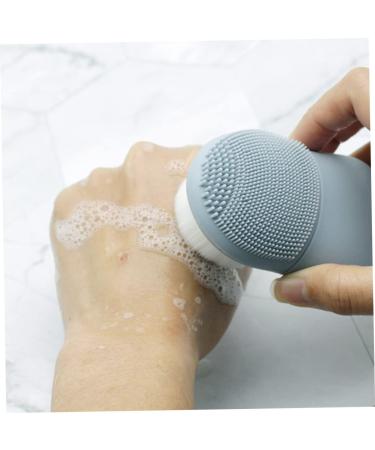 minkissy 1pc Silicone Cleaning Brush Electric Cleaner Brush Facial Pore Cleaner Face Wash Brush Electric Pore Cleaner Electric Cleaning Brush Facial Brush The Face Exfoliating Brush - Buy Online on GoSupps.com