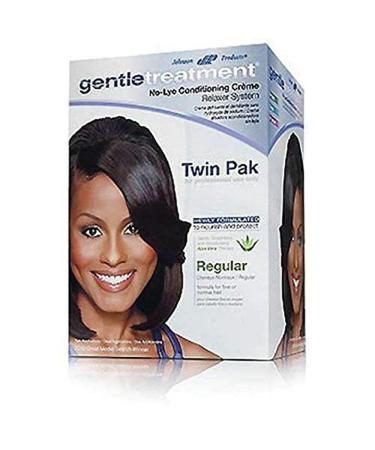 gentletreatment no lye relaxer (twin pack)