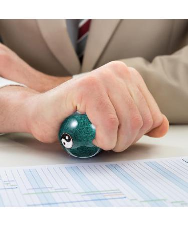Gleavi 2-in-1 Health Massage Balls - Chinese Cloisonn Baoding Balls for Stress Relief & Wellness - Buy Online on GoSupps.com