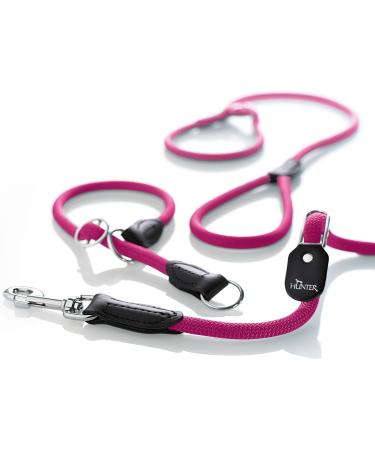 HUNTER Freestyle Dressage Dog Collar - Robust Weatherproof 50 ML - Stylish Raspberry Design for International Shipping - Buy Online on GoSupps.com