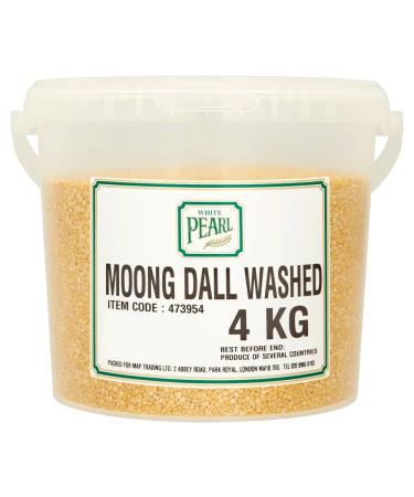 White Pearl Moong Dall Washed 4kg-Food