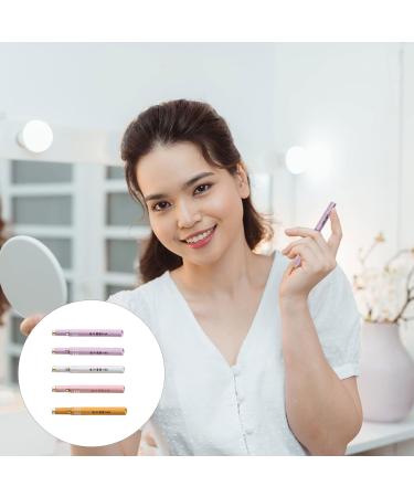 FRCOLOR Retractable Lip Brush Set - 15 Pcs Double-Ended Makeup Tool for Lipstick & Lip Gloss - Assorted Colors - Buy Online on GoSupps.com