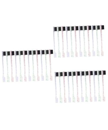 FRCOLOR 36 Pcs Double Ended Eyebrow Brush Eyebrow Spoolie Brush Eye Brow Shaper Kit Women Makeup Supplies Eye Brow Brush 2-in-1 Control Brush Dual Lash Brush Resin Make up Edge Cosmetics