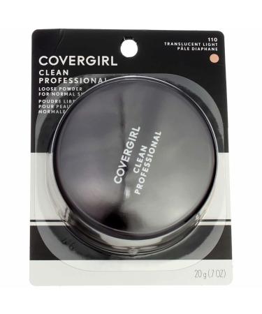 Cover Girl 44222 110Tranlt Transluscent Light Professonaltm Loose Powder