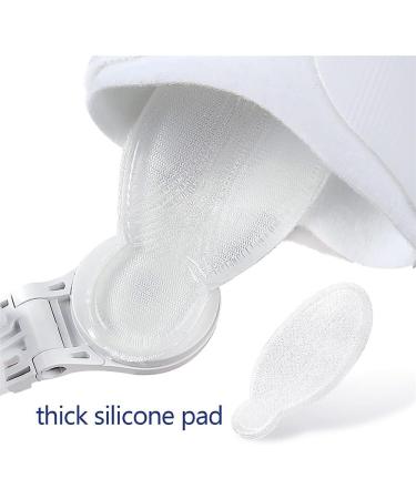 ZIROXI Bunion Orthotics Toe Corrector with Silicone Pad - Adjustable for Correct Transverse Arch - 2PCS (White) - Buy Online on GoSupps.com