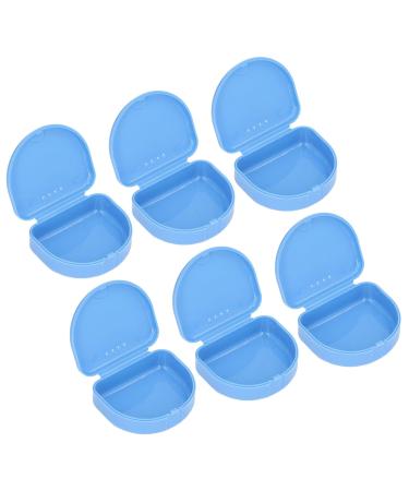 Vtoses 12-Piece Orthodontic Denture Plastic Storage Case Compact Prosthesis Holder with Glue - Buy Online on GoSupps.com