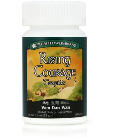 Rising Courage Teapills (Wen Dan Tang Wan) 200 ct Plum Flower
