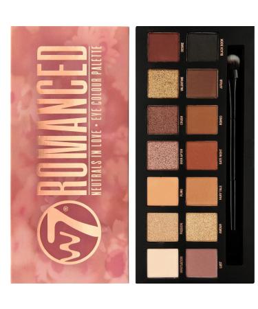 Romanced 14 Eyeshadow Palette - W7 - Makeup - Romanced