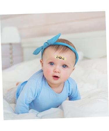 160 Pcs ToddmoMy Forehead Stickers for Kids - Fever Indicator Patch Strip - Yellow & Brown - 7.5x2.5cmx8pcs - Buy Online on GoSupps.com