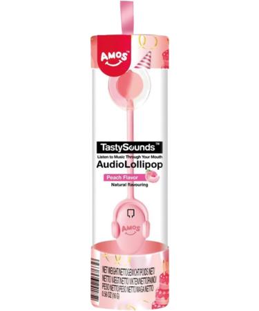 Amos TastySounds Candy Lollipop 16g (Pack of 2) | Individually Wrapped Audio Music Lollipop - Buy Online on GoSupps.com
