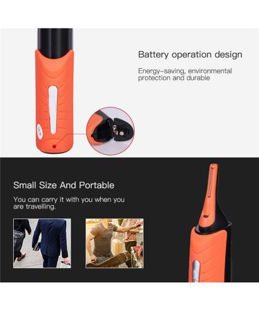 Yinhing Electric Nose Hair Trimmer Multifunctional Beard Trimmer and Hair Clipper with LED Light 2 Combs for Men with Sensitive Skin ORANGE Orange - Buy Online on GoSupps.com
