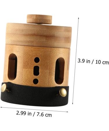 JECOMPRIS Smokeless Moxibustion Jar Tool - Bamboo Tube Massage & Thunder Fire Therapy - Ideal Christmas Gifts - International Shipping Available - Buy Online on GoSupps.com