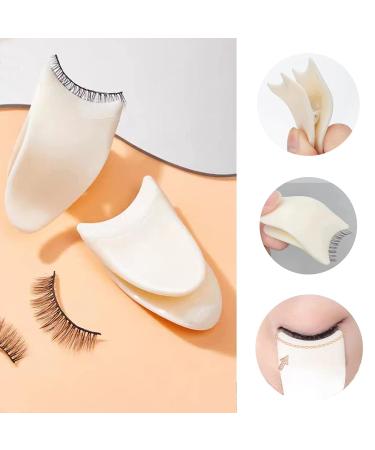 2in1 Eyelash Applicator Tool Kit - Lash Clip for Mascara and False Lashes (White) - Buy Online on GoSupps.com