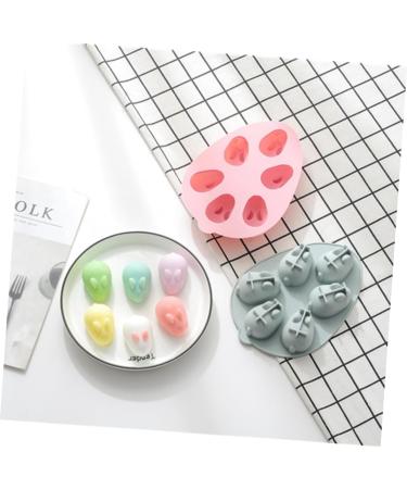3 Pcs 3D Easter Rabbit Cake Silicone Molds Bee Craft Bunny Desserts Silicone Bakeware Decorative Soap Muffin Mould Oven Clay Candle Molds DIY Baking Lollipop Molds Candy Chocolate Sky-bluex3pcs 14.9X20.9CMx3pcs - Buy Online on GoSupps.com