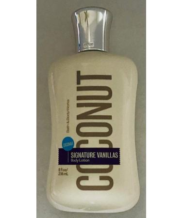 Bath Body Works Coconut Vanilla 8.0 oz Body Lotion