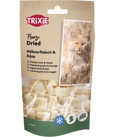 Trixie Freeze Dried Chicken & Cheese | Pack of 3 | 3 x 25g | Complementary Food for Cats | Freeze-Dried Snack | Suitable for - Buy Online on GoSupps.com