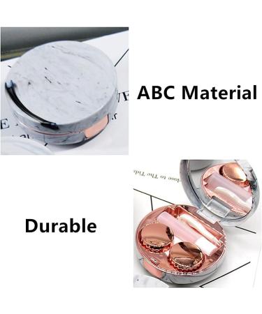 Jiuyuanchunjj Portable Contact Lens Container Box - Multi-Colored Travel Case with Invisible Mirror for Office & School - Mini Soak Storage Solution - Buy Online on GoSupps.com