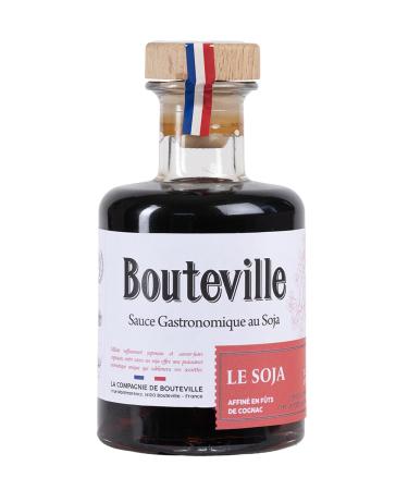 Bouteville Le Soja Gastronomic Sauce 200ml – Unique Blend of Japanese Tamari Sauce and Ugni Blanc Grape Must, Gluten Free, Matured in Oak Barrels