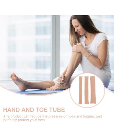 Healifty Silicone Toe Sleeves Guard Sleeve Tube and Tubes Thumb Cushion: Fingertips Cover Sports Pain Cots Anti-Skid Caps Fabric Lined Pressure Toe Protectors Cracking Outdoor Finger Sleeves - Buy Online on GoSupps.com