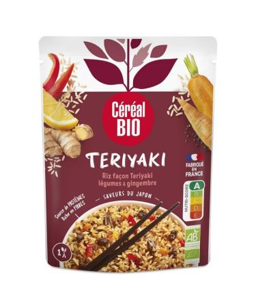 D lice Bio: Riz C r al Teriyaki 220g - Saveur et Nutrition - Id al Di t tique - Epicerie Sucre. - Le Lot De 3