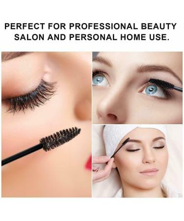 100 Mascara Wands Bulk Disposable Eyelash Eye Brow Brushes Applicator Spoolie Applicator Lash Extensions Makeup Tool Set (RED) - Buy Online on GoSupps.com