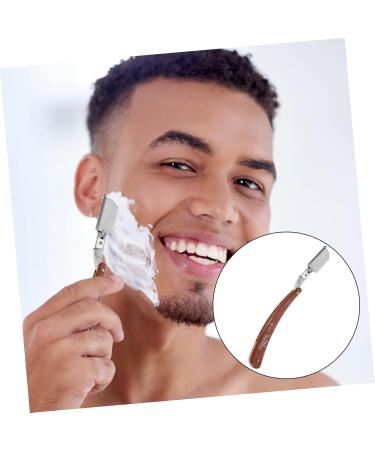 Buy Magiclulu Ergonomic 3-in-1 Razor Handle & Travel Scissors | Stainless Steel & Wooden Design for Men | Ideal for Shaving & Hijab Maintenance - Buy Online on GoSupps.com