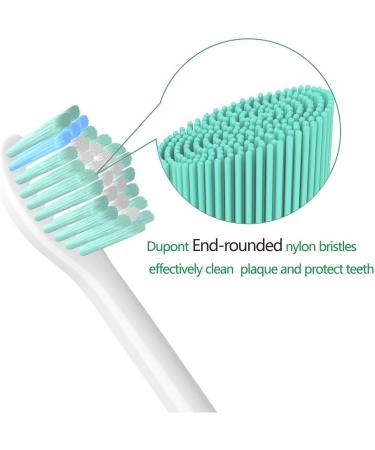 Yanban 4-Pack Replacement Toothbrush Heads for Philips Electric Toothbrush Compatible with Essence Elite Xtreme Advanced & Cleancare - Buy Online on GoSupps.com