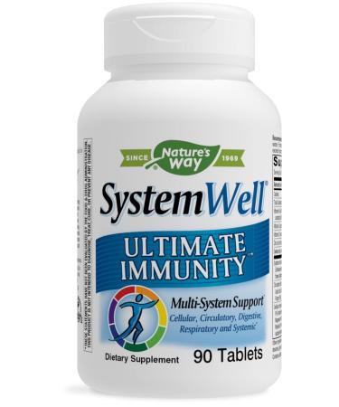 Nature's Way SystemWell Immune System, 90 Tablets 90 Count (Pack of 1)