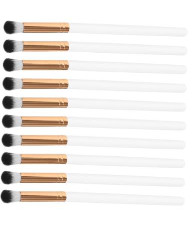 NOLITOY Eye Makeup Brush 50 Pcs Makeup Brush Eyeshadow Brush Eye Brush for Eyeshadow Tool Brush Wooden Handle White Make up 17.50X1.00X1.00CMx5pcs Whitex5pcs - Buy Online on GoSupps.com