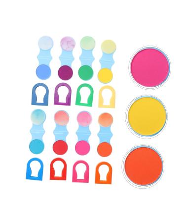 FRCOLOR 8pcs Temporary Hair Dye Powder - Bright Hair Chalk for Kids | Washable Coloring Accessory - Buy Online on GoSupps.com