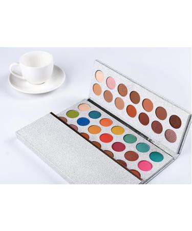 63 Colors Shimmer Eyeshadow Palette - Professional Matte & Glitter Waterproof Makeup - Highly Pigmented Rainbow Shades - Buy Online on GoSupps.com