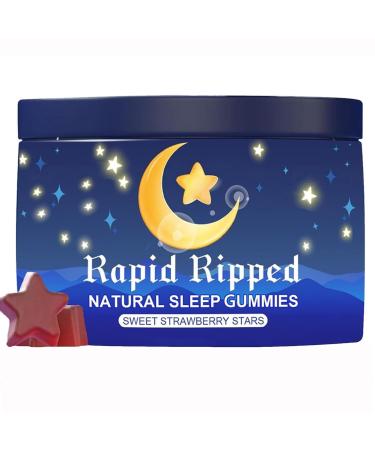 JRR LyraSleep Natural Sleep Aid Gummies - Fall Asleep Quickly and Gently in 30 Minutes- Effective Melatonin 6 mg Sleep+ Gummies for Adults a Restful Night's Sleep -60 Count (1pc)