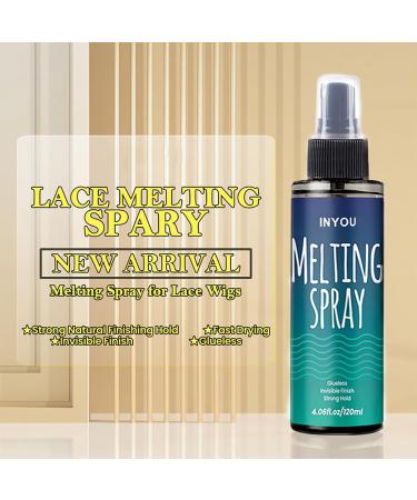 Lace Wig Melting Spray - Strong Hold & Best Adhesive for Wigs | Lace Melting Spray for Perfect Finish - Buy Online on GoSupps.com
