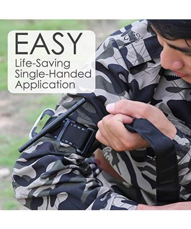Thursday April Tourniquet - Combat Military Emergency Device for Blood Loss Control | Ideal for First Aid Hiking & Emergency Kits - Buy Online on GoSupps.com