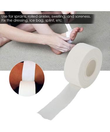 Cotton Self-Adhesive Bandage for Finger Wrist & Ankle Protection | Sport First Aid Wrap Tape (2.5CM 10M - Buy Online on GoSupps.com
