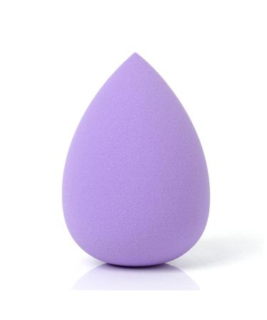 Makeup Sponge Makeup Sponge Concealer Smooth Cosmetic Powder Puff Cut Shape Foundation Water Drop Bevel Make Up Blender Tool Wholesale Makeup Sponge Holder(Custom Purple)