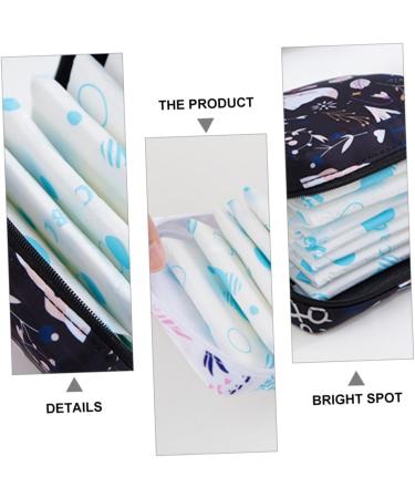 Gleavi Storage Bag for Women's Bandages & Breastfeeding Inserts - Mint Nylon Wallet for Period & Menstrual Needs - Buy Online on GoSupps.com