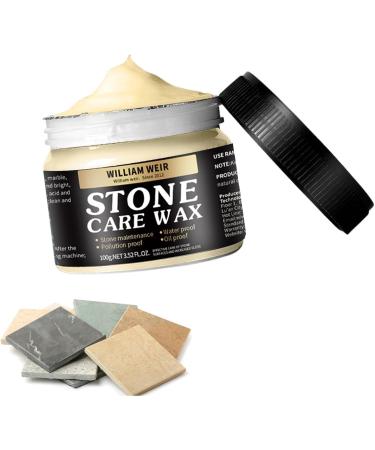 Premium Stone Polish Wax - 100g Marble & Floor Care Beeswax Furniture Restoration Ideal for Stone & Marble Polish - Buy Online on GoSupps.com