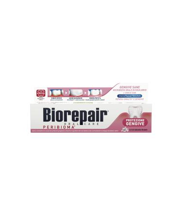 Biorepair Biorepair Peribiome Gum Protection Toothpaste Fights and Prevents Gum Problems with Probiotics Moisturizing Hyaluronic Acid Fluoride-Free 60 ml