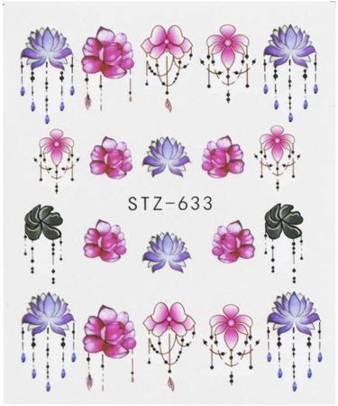 Conijiwadi 24 Sheets/Set Dream Catcher Nail Stickers Flower Tree Feather Nail Art Decals Manicure Nail Art Tips Decoration - Buy Online on GoSupps.com