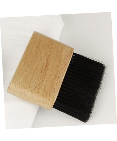 DOITOOL 1pc Cleaning Brush Face Duster Car Duster Salon Barber Duster Salon Duster Cleaning Duster Salon Haircut Duster Styling Comb Hair Brush Hair Removal Brush Wooden Neck - Buy Online on GoSupps.com