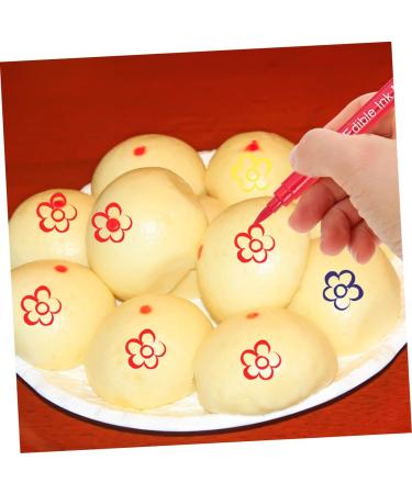 HOLIDYOYO 6pcs Cake Boxes Biscuits Decor Portable Edible Pens Portable Edible Markers Edible Cake Pens Plastic - Buy Online on GoSupps.com