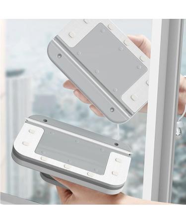 Magnetic Glass Wiper Double Sided Magnetic Window Cleaner with Comfortable Grip for Home High Rise Window - Buy Online on GoSupps.com