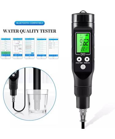 Intelligent Portable Bluetooth Dissolved Oxygen Meter | High-Precision Water Quality Tester (0.0 30.0 mg/L) - Buy Online on GoSupps.com