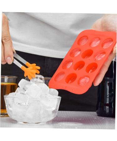 Zerodeko 3pcs 12 Silicone Molds Ice Cubes Maker Dessert Trays Muffins Ice Cube Trays Heart-Shaped Ice Tray mediumx3pcs Redx3pcs - Buy Online on GoSupps.com