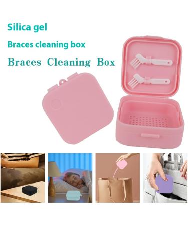Practical Retainer Case Invisible Aligner Storage Box Keep Your Invisible Aligners Safe and Neat Suitable for Traveling - Buy Online on GoSupps.com